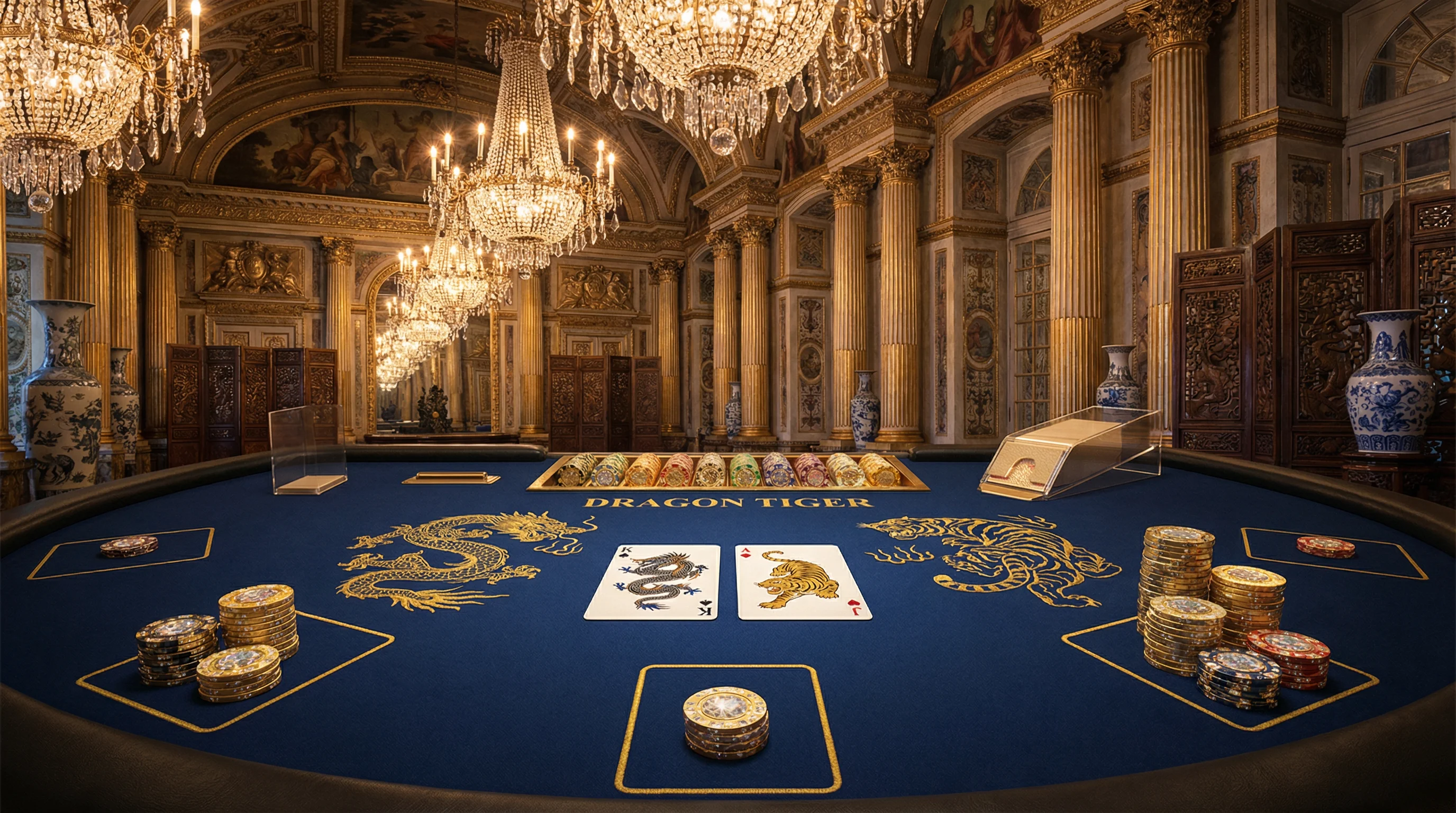 龙虎斗场景展示，尽享 真人棋牌 的奢华体验